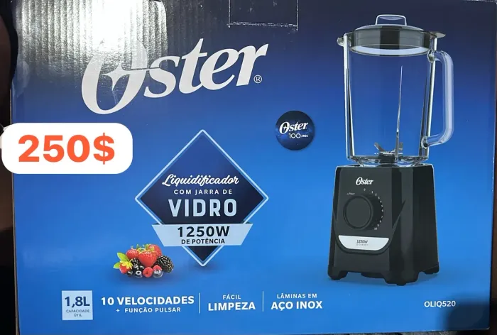 Liquidificador oster copo de vidro