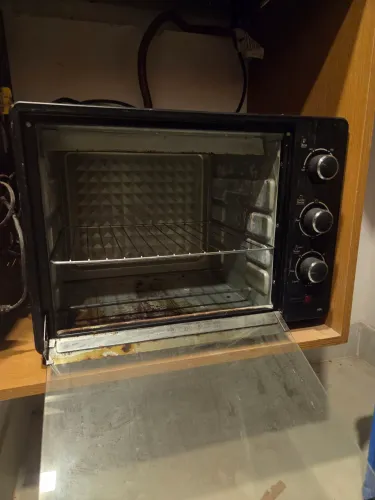 Forno Elétrico 40L 1500W Preto de Bancada com Timer e Dourador