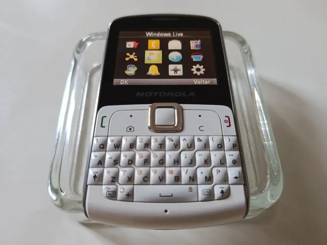 Celular Motorola Motokey Qwerty Classico Rertrô Original de Fabrica Impecável