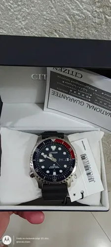 Relógio Citizen Marine automático novo completo 