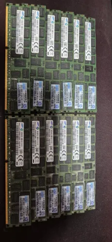 Lote Módulos Memoria RAM DDR3 ecc