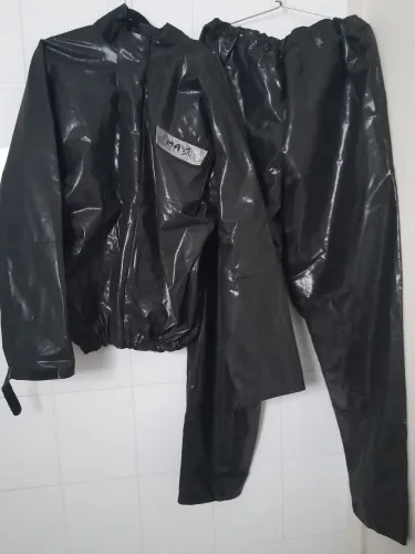 Capa de chuva motoqueiro