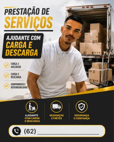 AJUDANTE DE CARGA E DESCARGA 