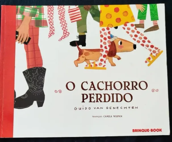 Livro O CACHORRO PERDIDO