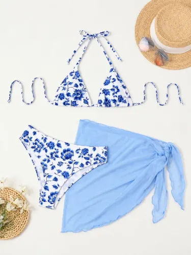 Conjunto Biquíni SHEIN + Saída de Praia