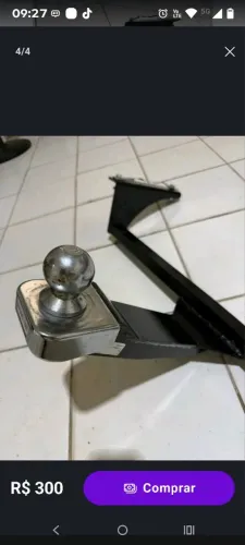 Engate para reboque GM Prisma