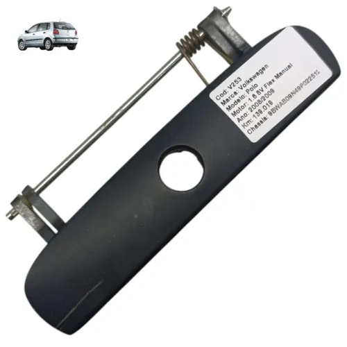 Maçaneta Tampa Traseira Vw Polo Hatch 2008 2009 2010 2011