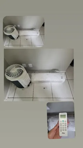AR-CONDICIONADO SPLIT PHILCO INVERTER ECOTERMO - COMPLETO E CONSERVADO! ?
