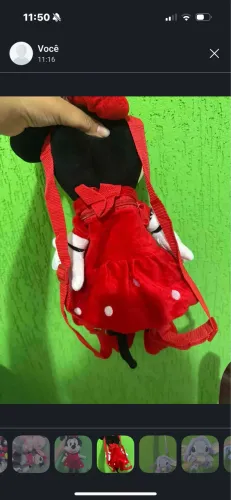 Bolsa infantil minnie
