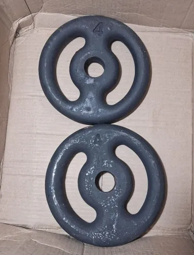 Vende_se 2 anilhas de 4kg cada
