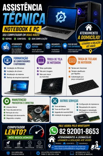 Serviços de Informática à Domicílio