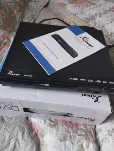 Dvd player krup KP-D103 *(não tem controle remoto)