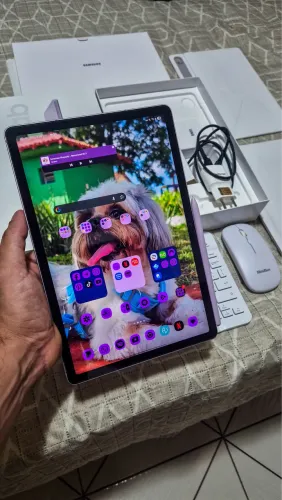 TAB S9 FE + TECLADO E MOUSE