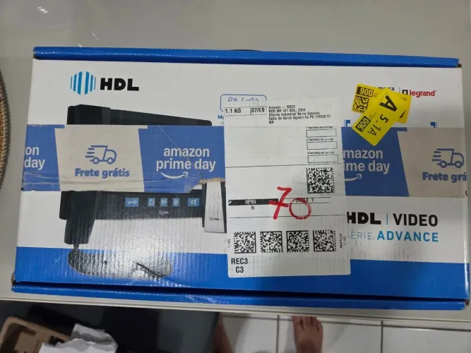 Vídeo Porteiro 7 Pol HDL Advance - Novo/Lacrado/Nota Fiscal