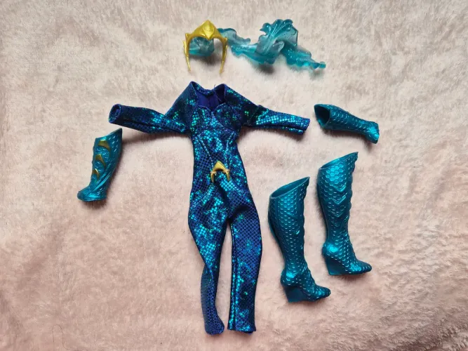 Roupa boneca Mera Aquaman Mattel