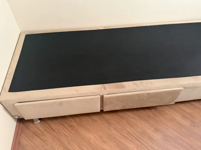 [Doação] Cama Box queen com gaveteiro