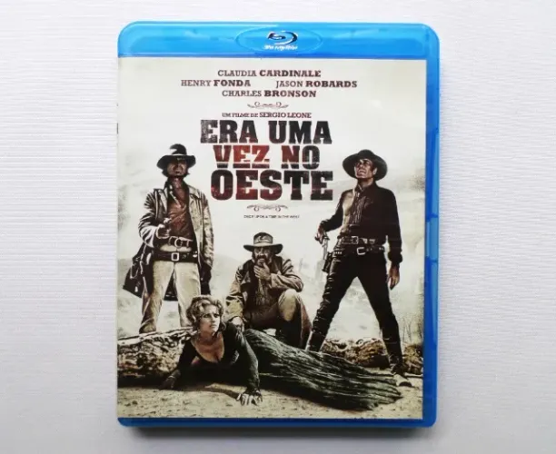 Blu-ray do Filme Era Uma Vez No Oeste - Clássico do Western - Seminovo e Original