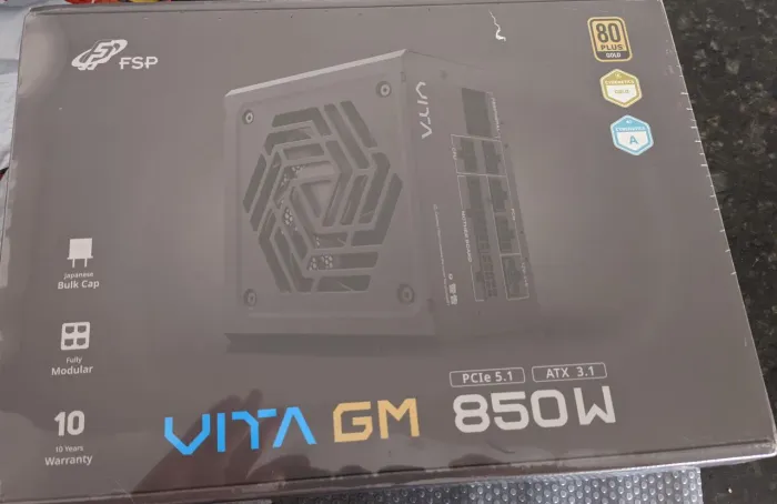 Fonte 850w FPS Vita - Full modular, 80 plus Gold