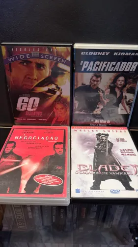 Kit Ação - DVDs - 4 Filmes - Blade 2 | O Pacificador | 60 Segundos | A Negociação
