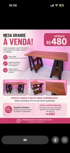 Mesa de escritório