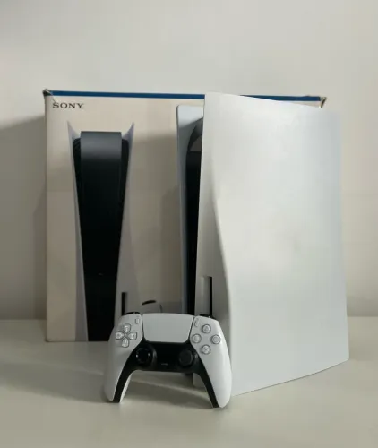 PS5 FAT Com Leitor na Caixa - IMPECÁVEL!!!