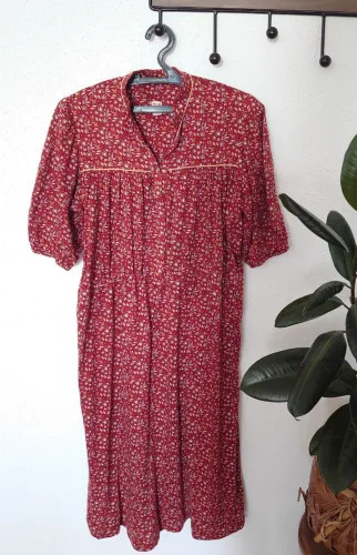Vestido Vintage Antigo Made in France