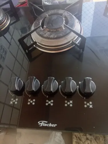 Cooktop 5 bocas tripla chama fisher