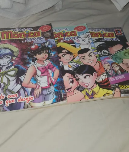 LOTE 3 gibis Turma da Mônica jovem clássico