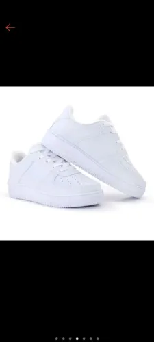 Sapato branco unissex 