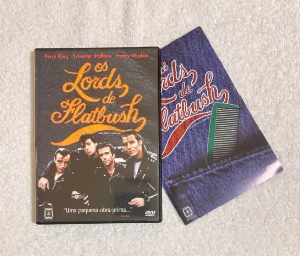 DVD "Os Lords de Flatbush" (The Lords of Flatbush) Com Sylvester Stallone