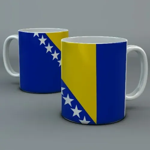 Caneca Bósnia e Herzegovina Copa 2026 Personalizada