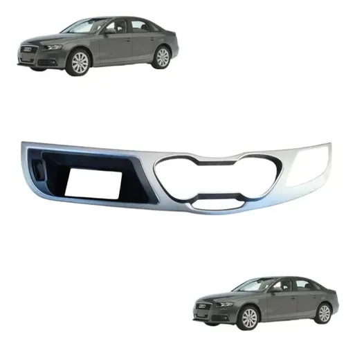 Moldura Painel Instrumentos Audi A4 2.0 Tfsi 2012 A 2016 Prata