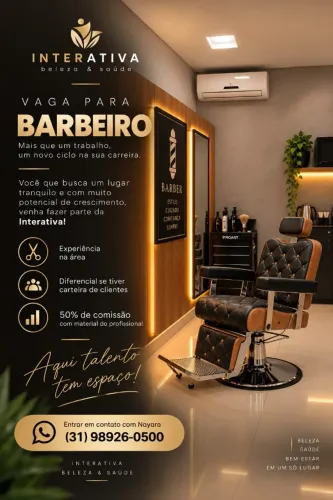 BARBEIRO NO BAIRRO SION