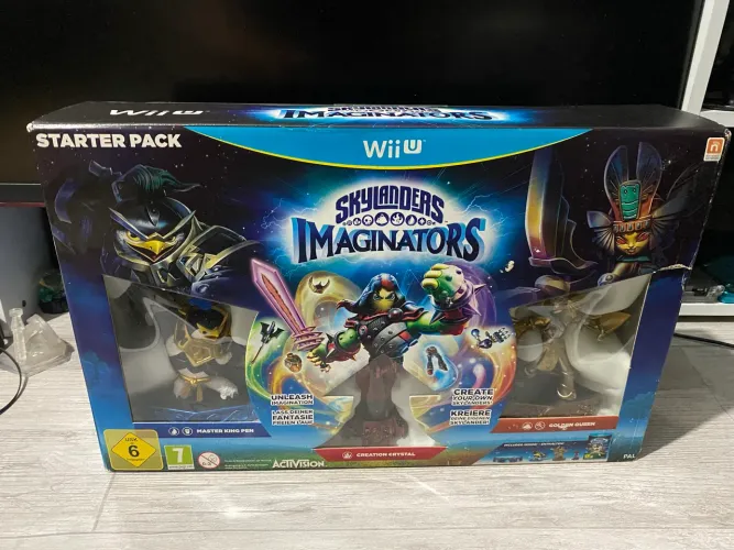 Skylanders Imaginators Starter Pack Wii U Lacrado Raro