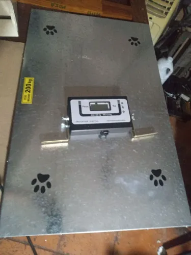 Balança veterinária grande 200 k  90x55x4