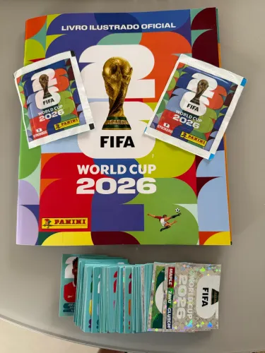 Vendo ou troco figurinhas da Copa do Mundo 2026
