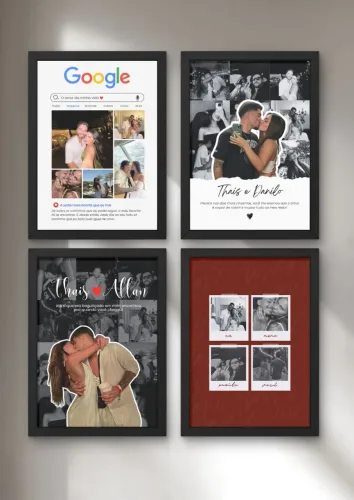 Quadro personalizado Dia dos namorados