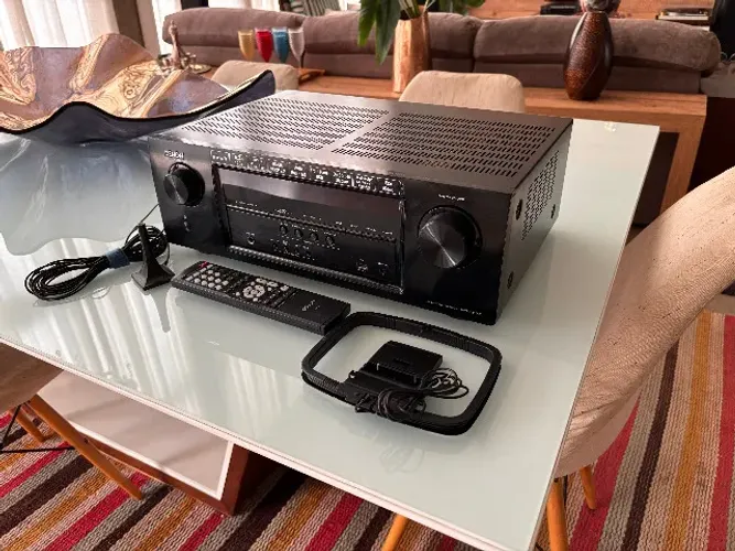 Receiver Home Theater Denon AVR S510BT 5.2 Canais / 4K / Bluetooth / Com MIC de Calibração