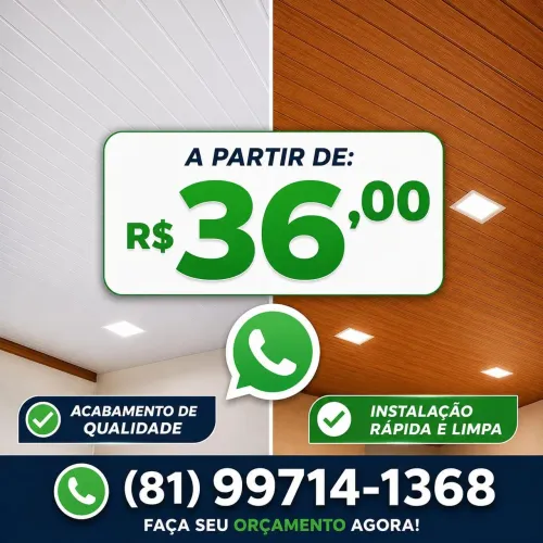 Forro de pvc