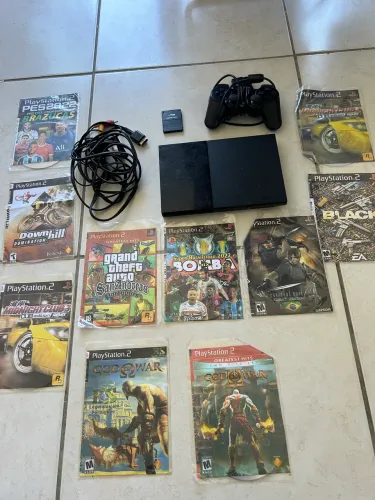 Ps2 quebrado + jogos