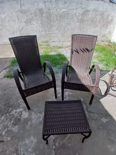 Conjunto para terraço 