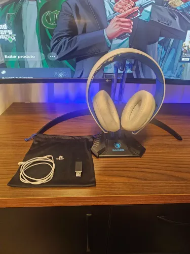 Headset playstation fone ps4 ps5