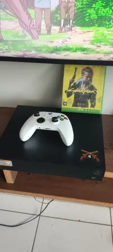 Xbox one x com controle do series