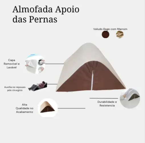 Almofada Pós Cirúrgica Kit Travesseiros Pós Operatório Light