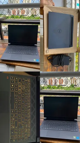 Notebook dell g15 I7 12700h rtx 3060 16 gb ssd nvme 512gb