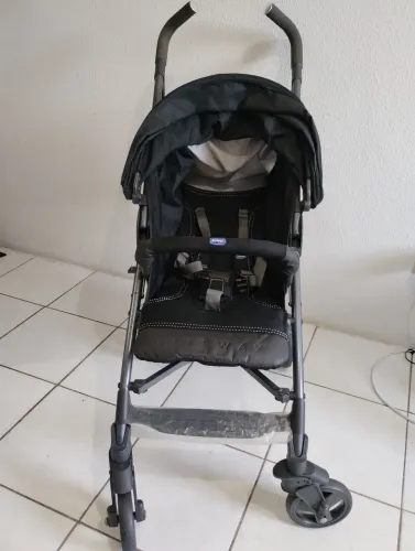 Carrinho de bebê Chicco Liteway 3 Jec Black<br><br>