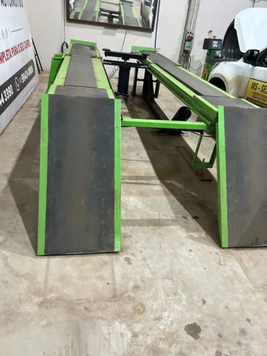 Rampa Alinhamento Pneumática 2 Pistões E Macaco Pneumático