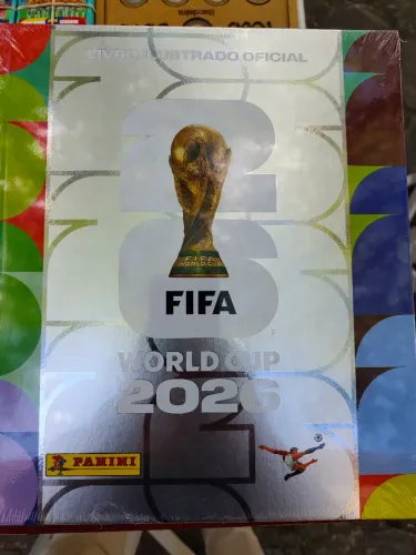 Álbum completo prata copa do mundo 2026