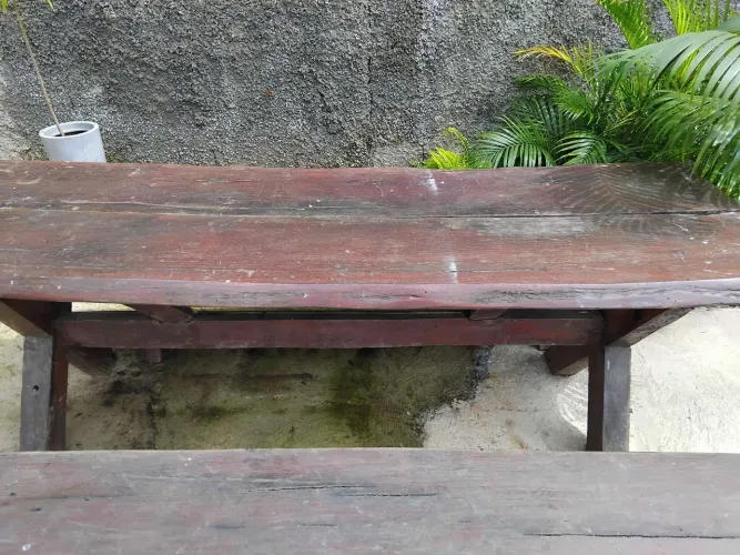 Mesa rústica