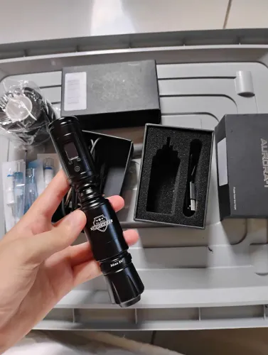 Máquina PEN ROCKET + bateria e rolo.